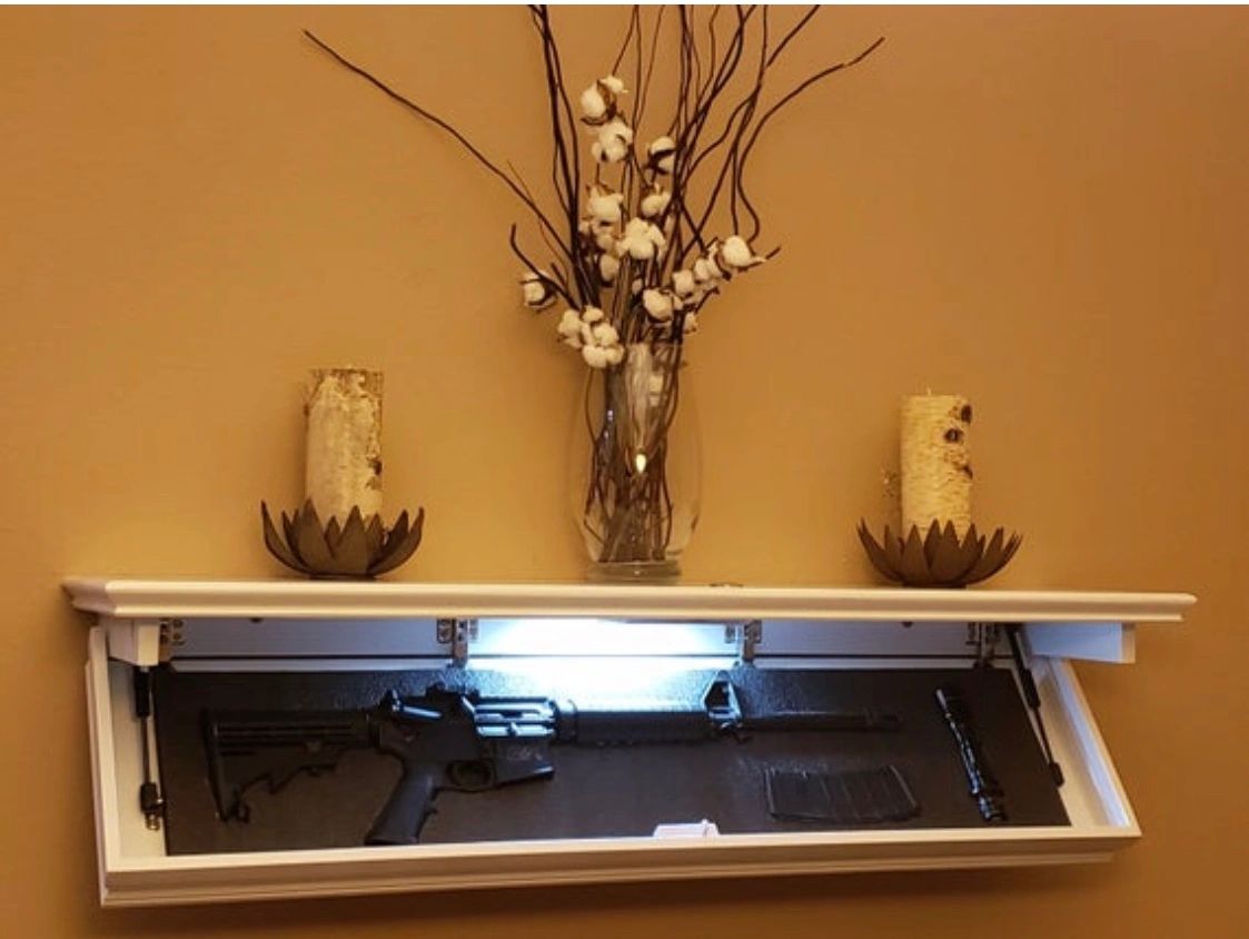 Why choose hidden gun storage furniture to store your firearms